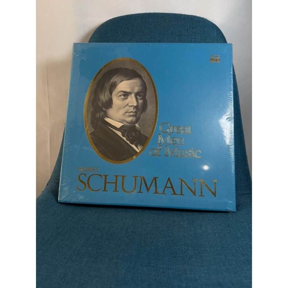 Sealed Time-Life Great Men of Music Robert Schumann 4 LP Vinyl Box Set Vintage